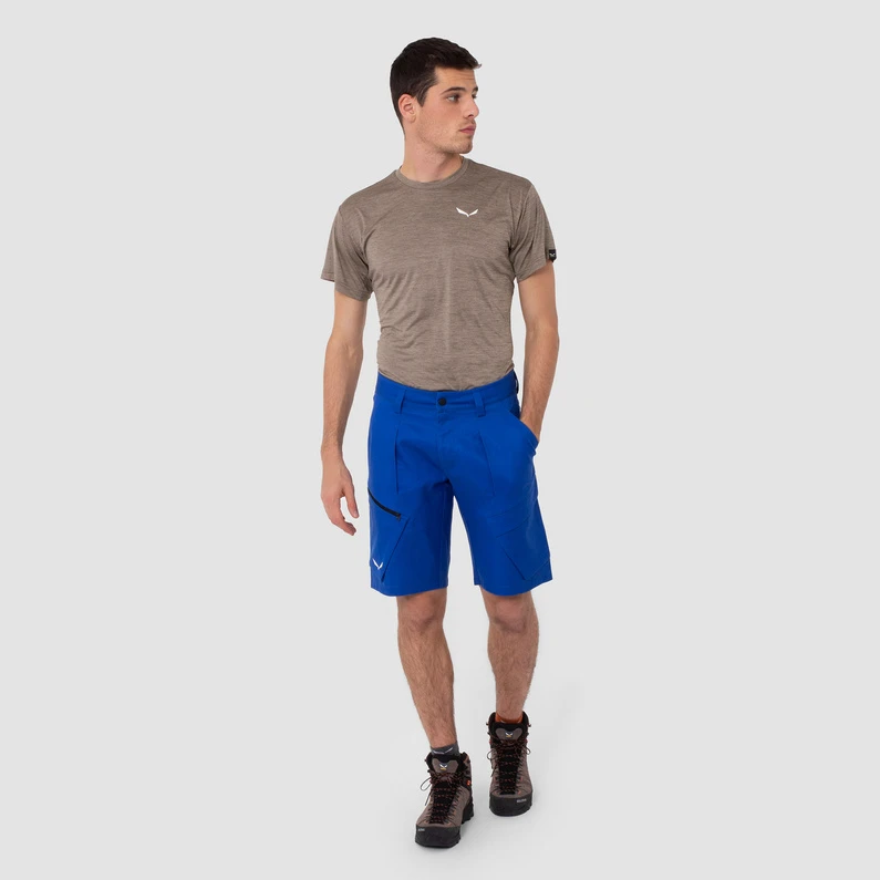 SALEWA Heren Puez Hemp Cargo Shorts 4 SALEWA Heren Puez Hemp Cargo Shorts - Afbeelding 4