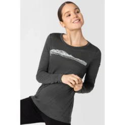 Super.natural Dames Contour Longsleeve -Super CM Winkel 1111376 001 pic3