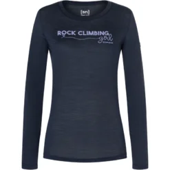 Super.natural Dames Rock Climbing Girl Longsleeve