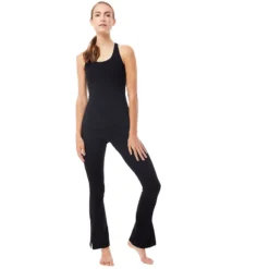 MANDALA Dames Flared Ribbed Broek