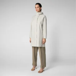 SAVE THE DUCK Dames Maya Hoodie Mantel -Super CM Winkel 1118171 001 pic3