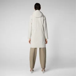 SAVE THE DUCK Dames Maya Hoodie Mantel -Super CM Winkel 1118171 001 pic4