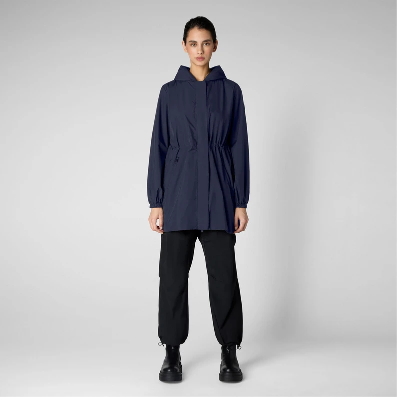 SAVE THE DUCK Dames Fleur Hoodie Mantel 2 SAVE THE DUCK Dames Fleur Hoodie Mantel - Afbeelding 2