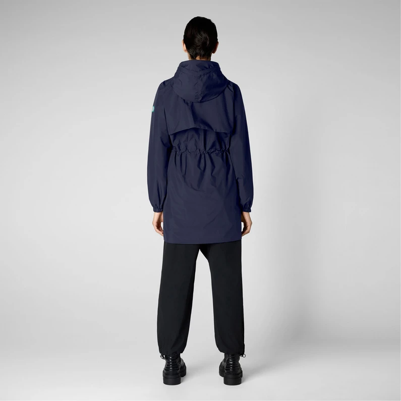 SAVE THE DUCK Dames Fleur Hoodie Mantel 5 SAVE THE DUCK Dames Fleur Hoodie Mantel - Afbeelding 5