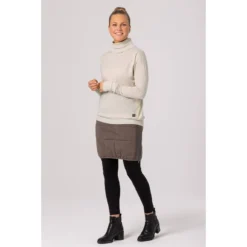Super.natural Dames Skiing Turtle Longsleeve -Super CM Winkel iview 1081063 021 pic3