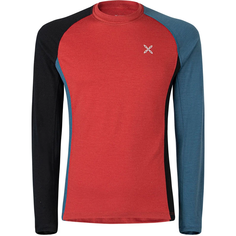 MONTURA Heren Merino Neck Color Longsleeve 2 MONTURA Heren Merino Neck Color Longsleeve - Afbeelding 2