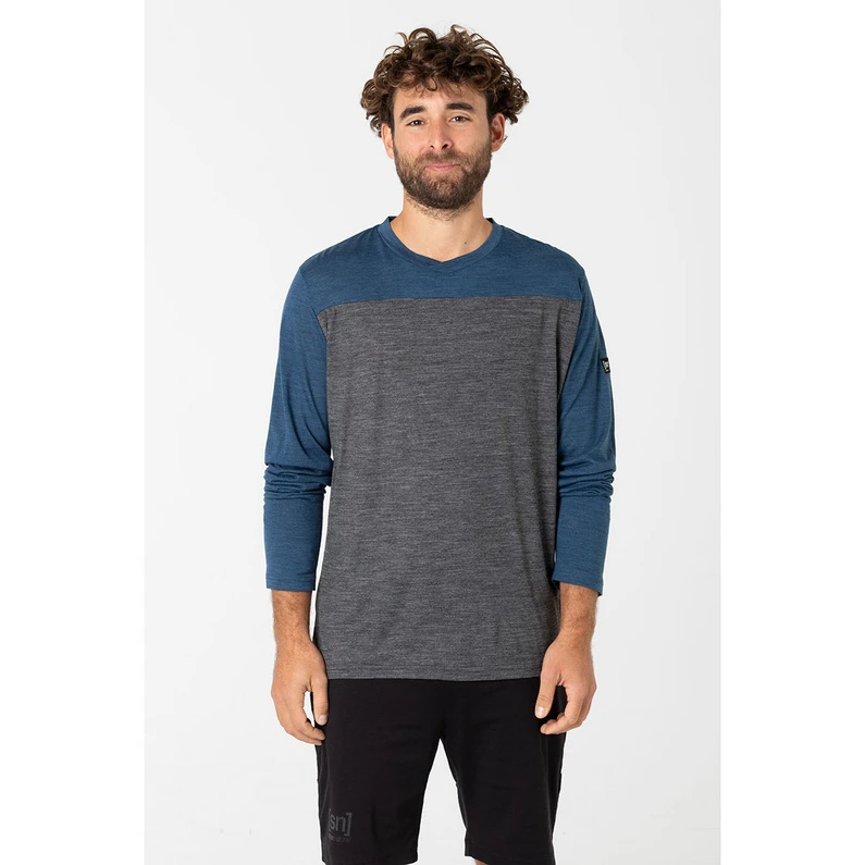 Super.natural Heren Contrast Longsleeve 6 Super.natural Heren Contrast Longsleeve - Afbeelding 6
