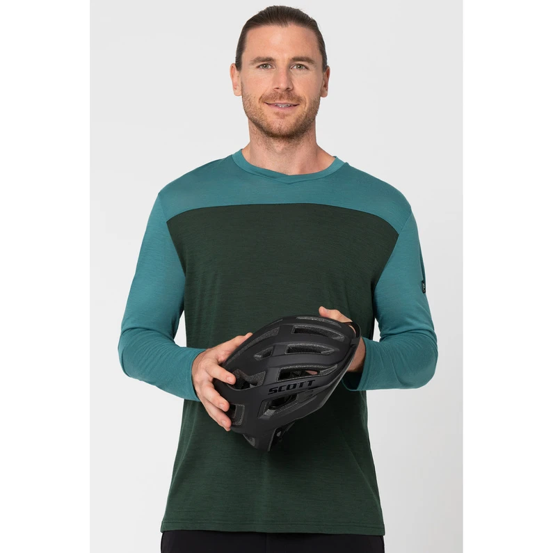 Super.natural Heren Contrast Longsleeve 3 Super.natural Heren Contrast Longsleeve - Afbeelding 3