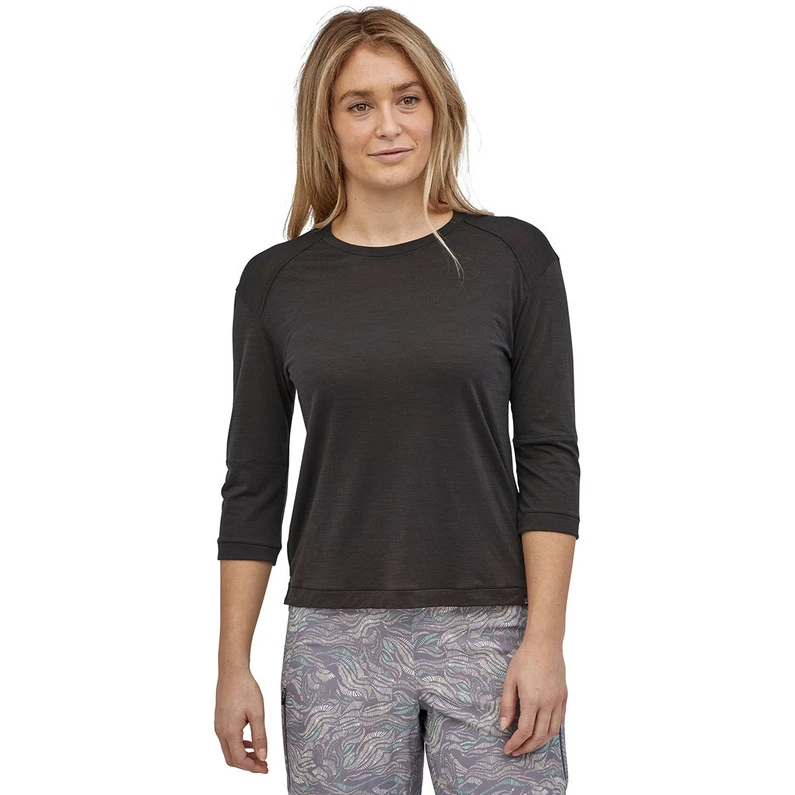 Patagonia Dames Bike Merino 3/4 Longsleeve 2 Patagonia Dames Bike Merino 3/4 Longsleeve - Afbeelding 2