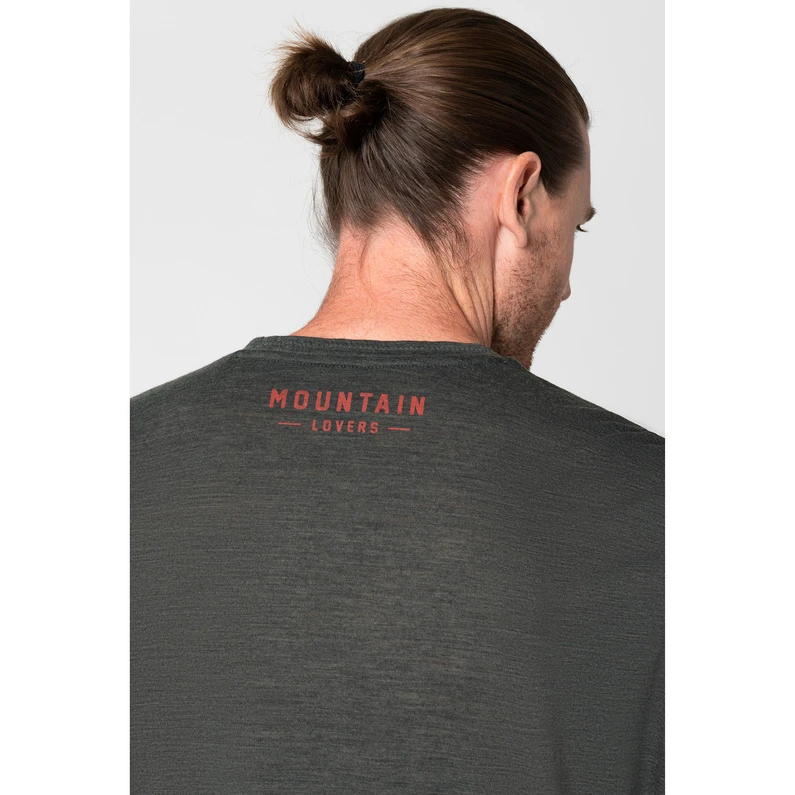 Super.natural Heren Skiing Bear Longsleeve 3 Super.natural Heren Skiing Bear Longsleeve - Afbeelding 3