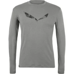 SALEWA Heren Pure Logo AMR Longsleeve