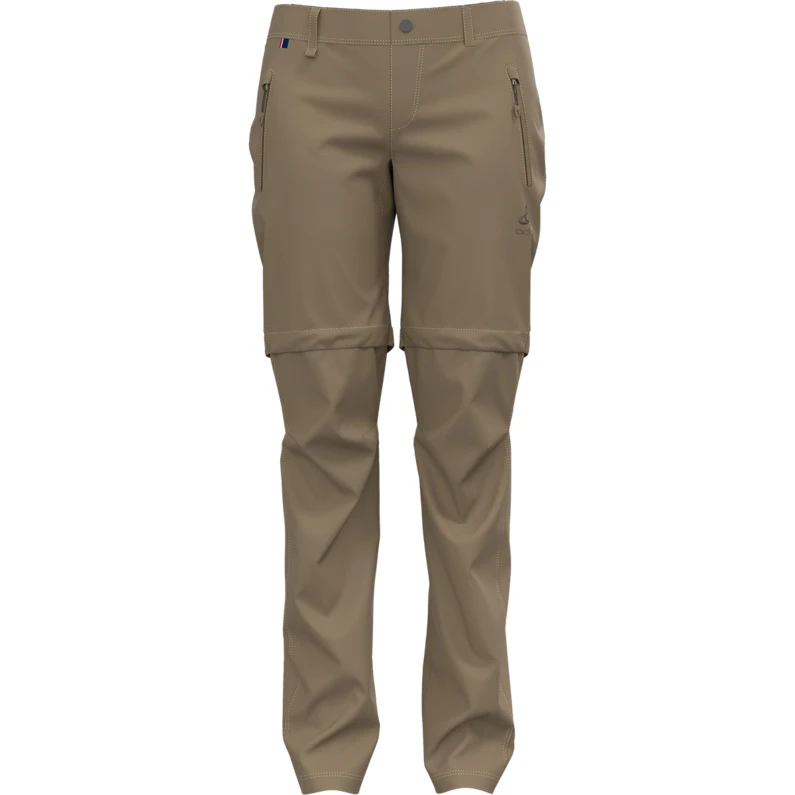 Odlo Dames Wedgemount Zip-Off Broek 1 Odlo Dames Wedgemount Zip-Off Broek