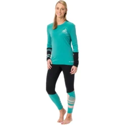 VAUDE Dames Monviso Wool Longsleeve 8 VAUDE Dames Monviso Wool Longsleeve -Super CM Winkel iview 1104583 007 pic3