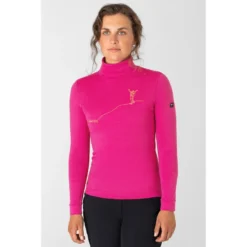 Super.natural Dames Gipfelglück Turtle Longsleeve -Super CM Winkel iview 1104832 011 pic5