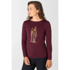 Super.natural Dames Skianto Longsleeve -Super CM Winkel iview 1104843 011 pic5