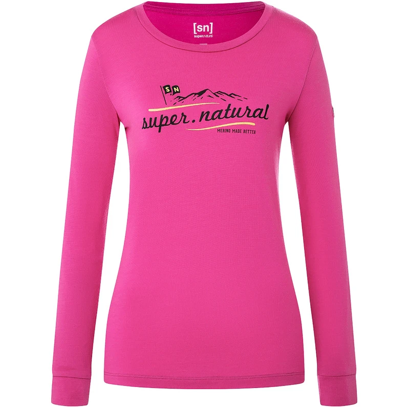 Super.natural Dames Mountain I.D. Longsleeve 1 Super.natural Dames Mountain I.D. Longsleeve