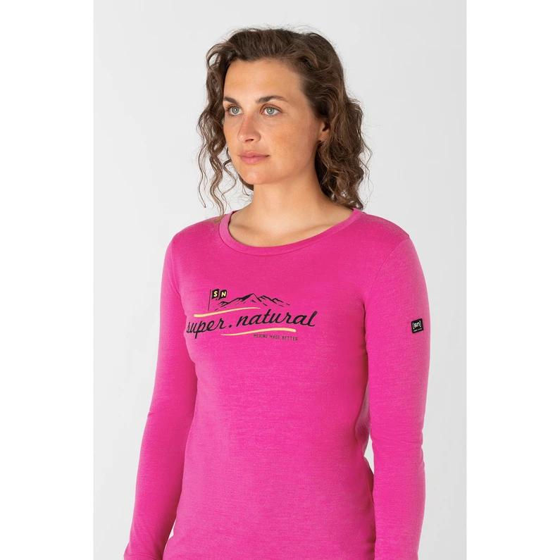 Super.natural Dames Mountain I.D. Longsleeve 3 Super.natural Dames Mountain I.D. Longsleeve - Afbeelding 3