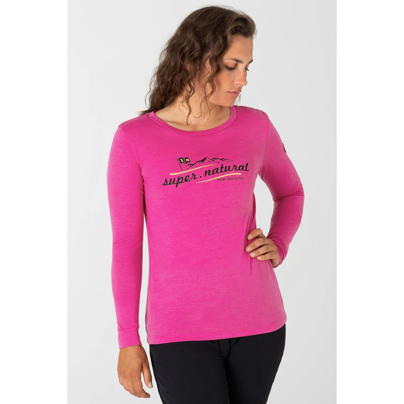 Super.natural Dames Mountain I.D. Longsleeve 4 Super.natural Dames Mountain I.D. Longsleeve - Afbeelding 4