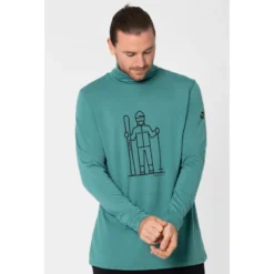 Super.natural Heren Skieur Turtle Longsleeve -Super CM Winkel iview 1104855 016 pic3