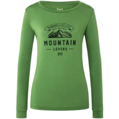 Super.natural Dames Mountain Love Longsleeve