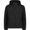 CMP Heren Hoodie Hybrid Zip Jas