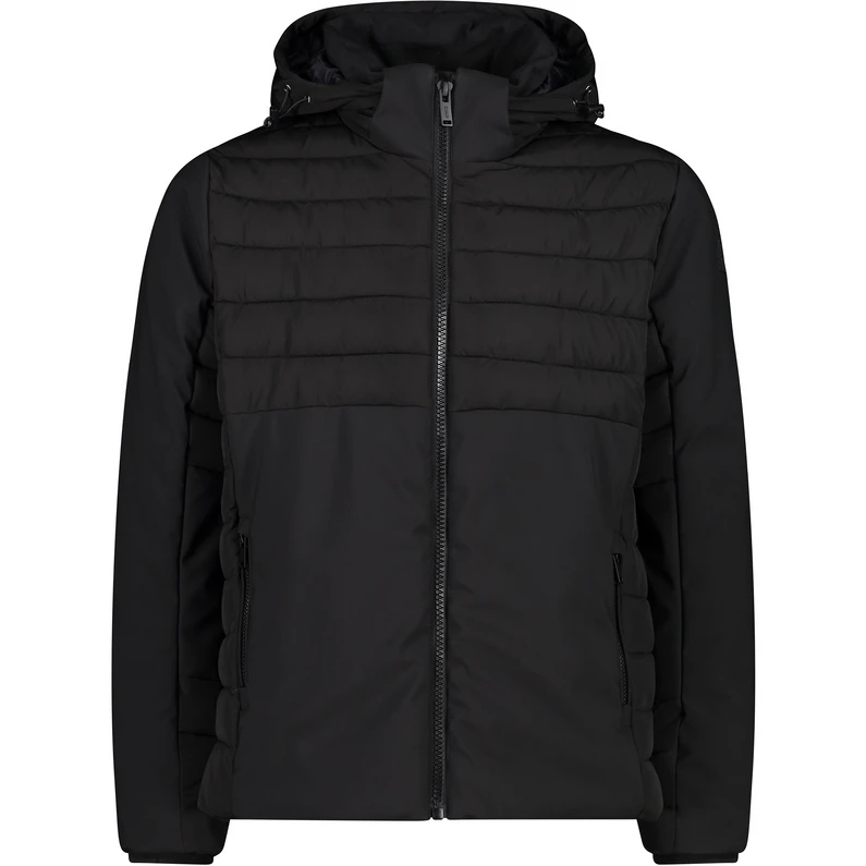 CMP Heren Hoodie Hybrid Zip Jas 1 CMP Heren Hoodie Hybrid Zip Jas