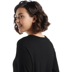 Icebreaker Dames Granary Longsleeve -Super CM Winkel iview 1106426 001 pic4