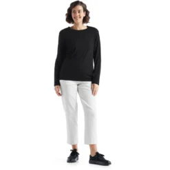 Icebreaker Dames Granary Longsleeve -Super CM Winkel iview 1106426 001 pic5