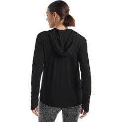 Icebreaker Dames Cool-Lite Hoodie Longsleeve -Super CM Winkel iview 1106448 001 pic6