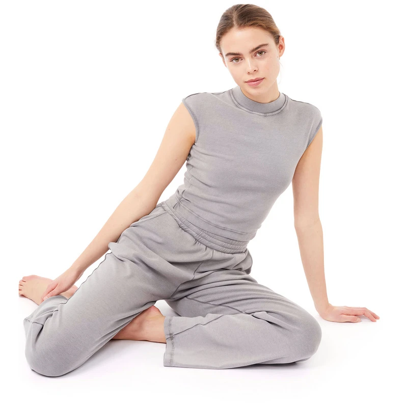 MANDALA Dames Luxe Ribbed Sweat Broek 6 MANDALA Dames Luxe Ribbed Sweat Broek - Afbeelding 6