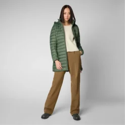 SAVE THE DUCK Dames Carol Mantel -Super CM Winkel iview 1111402 001 pic3